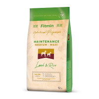 Fitmin dog medium maxi lamb&rice 12kg